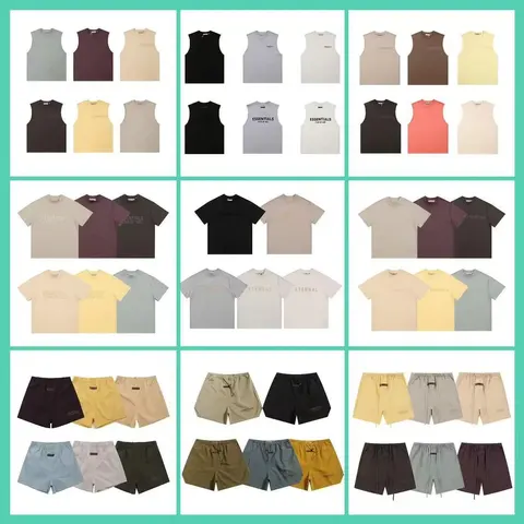 Essentials Collection - Tank Tops, T-Shirts, and Shorts