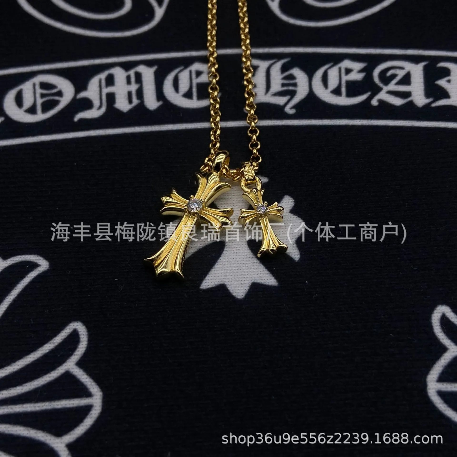 黄金双十字架-单钻
