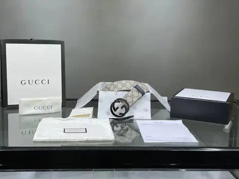 Gucci Interlocking G Belt with Original Packaging