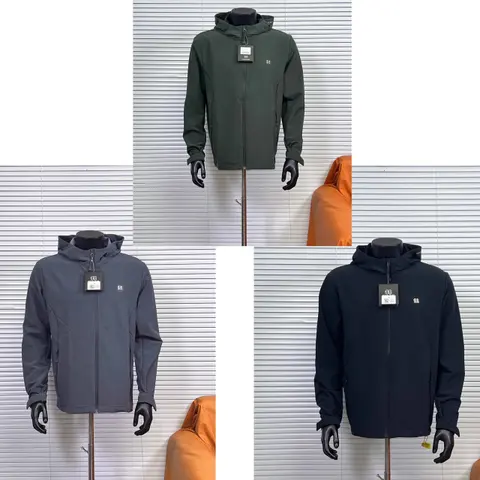 Hooded Windbreaker Jacket Collection