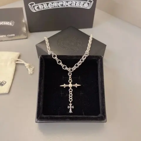 Chrome Hearts Cross Pendant Necklace