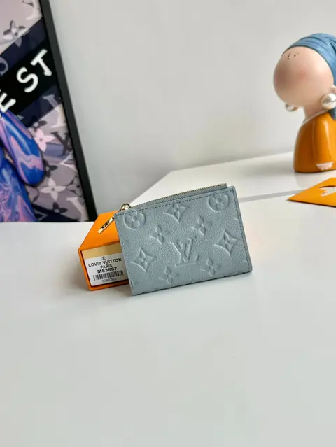 Louis Vuitton Monogram Empreinte Zipper Wallet