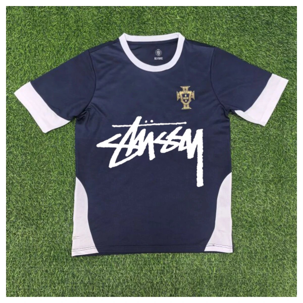 Stussy2526葡萄牙上青色训练服