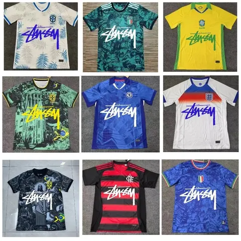 Stussy x National Team Football Jersey Collection