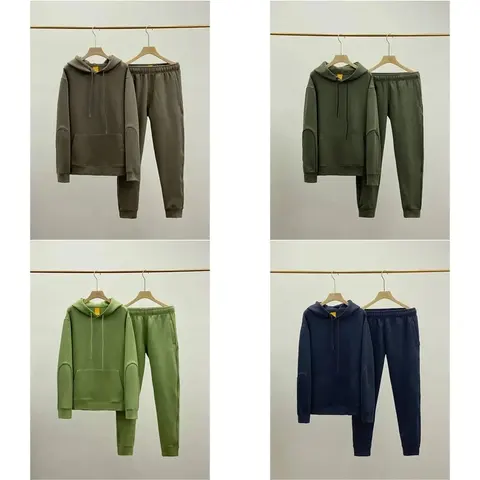 Men's Hoodie and Jogger Set - 4 Color Options