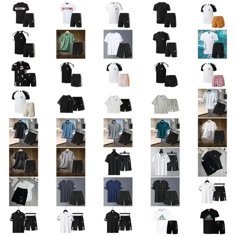 Adidas Men's Sportswear Collection - T-Shirts and Shorts Sets