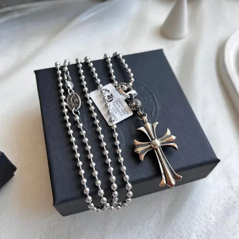 Chrome Hearts Cross Pendant Necklace