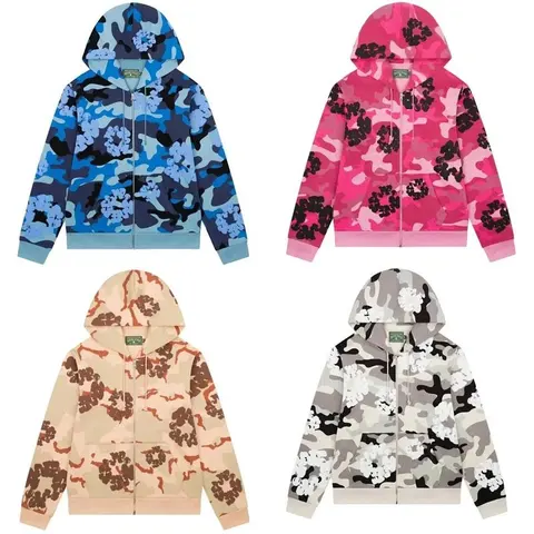 Camouflage Floral Hoodie Collection