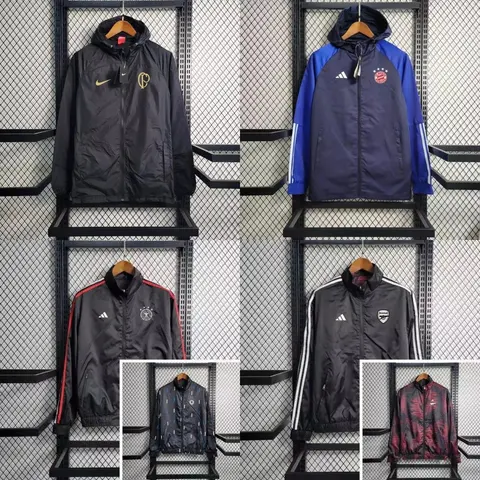 Adidas and Nike Football Club Track Jackets Collection