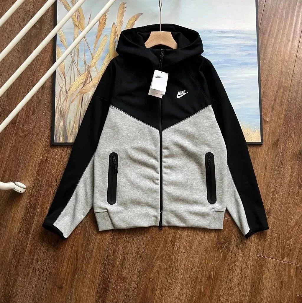 黑拼灰 衣服