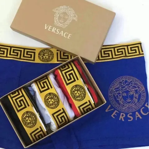 Versace Medusa Logo Scarf Set