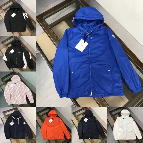 Moncler Kids Hooded Windbreaker Jacket Collection