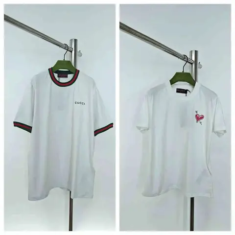 Gucci White T-Shirt Collection