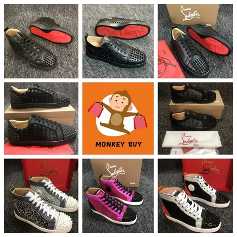 Christian Louboutin Spike Sneakers Collection