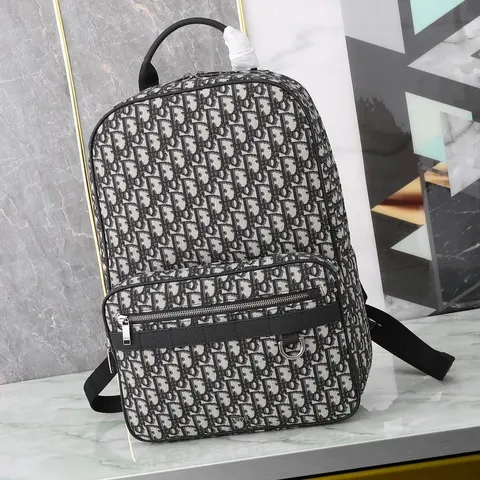 Dior Oblique Print Backpack