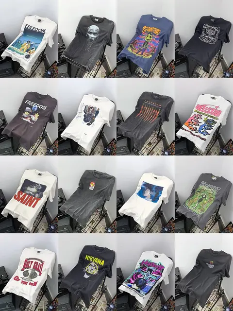 Saint Laurent x Various Artist Collaboration T-Shirt Collection