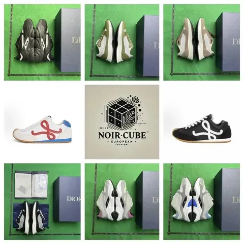 Dior x Noir Cube Sneaker Collection