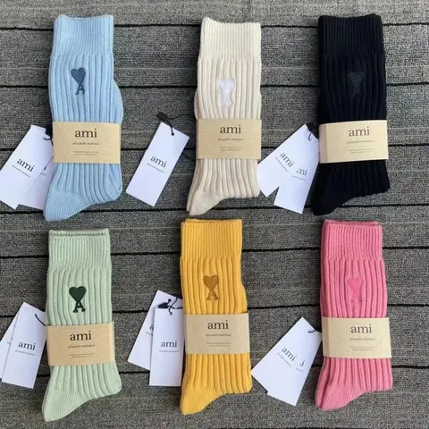 ami alexandre mattiussi Ribbed Socks Collection