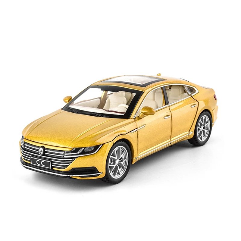 1比32大众CC-亚克力盒-黄