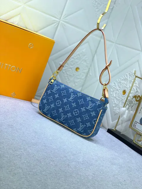 Louis Vuitton Denim Monogram Crossbody Bag