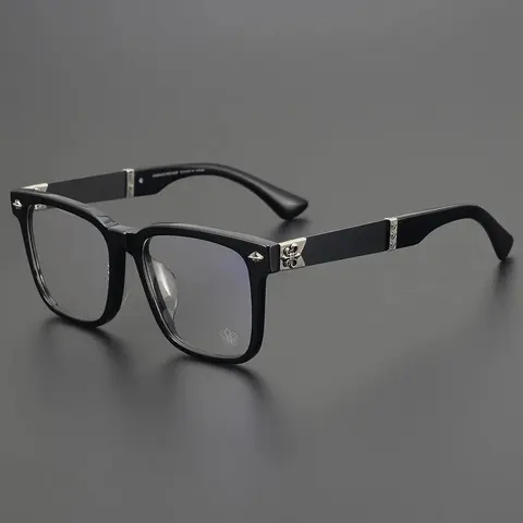 Ray-Ban Wayfarer Glasses with Fleur-de-Lis Detail