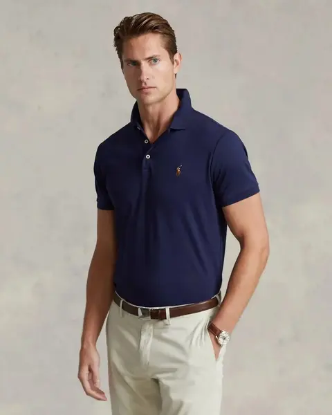 Ralph Lauren Men's Navy Blue Polo Shirt