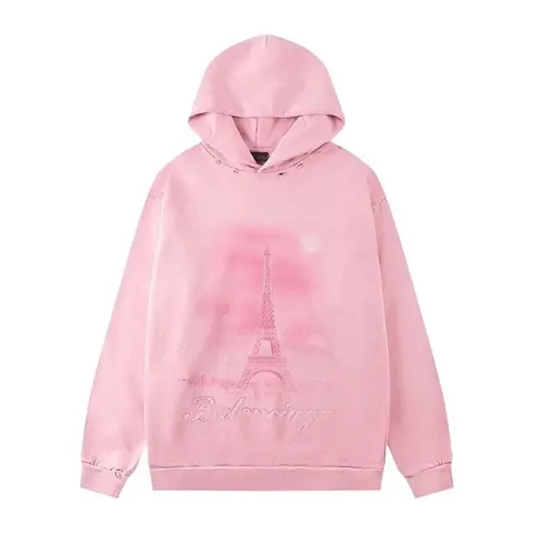 Balmain Paris Eiffel Tower Hoodie