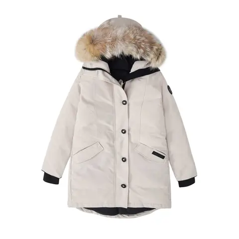 Canada Goose Women's Parka with Fur Trim Hood