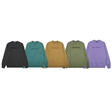 Carhartt WIP Script Logo Crewneck Sweatshirt Collection