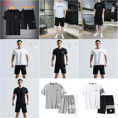 Under Armour Men's Performance T-Shirt and Shorts Set
