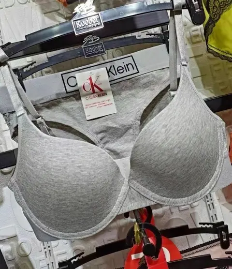 Calvin Klein Gray Wireless Bra