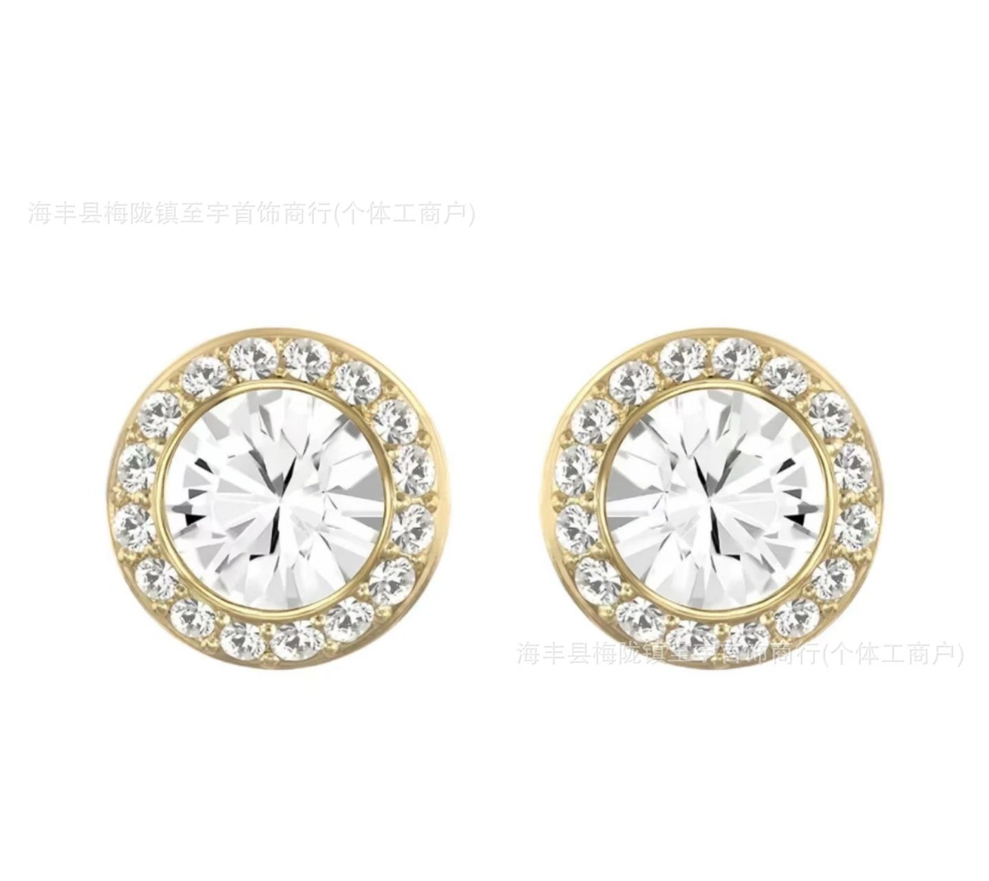 黄金罗马耳钉