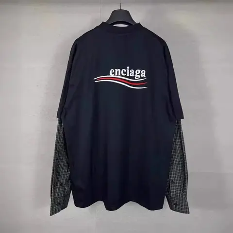 Balenciaga Logo Print Oversized T-Shirt