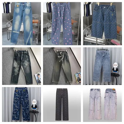 Designer Denim Collection - Patchwork, Printed, and Patterned Jeans