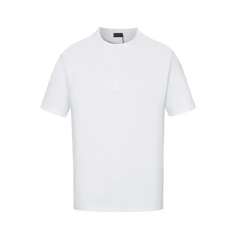 Louis Vuitton White T-Shirt with LV Logo