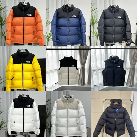 The North Face Nuptse Series Puffer Jackets and Vests