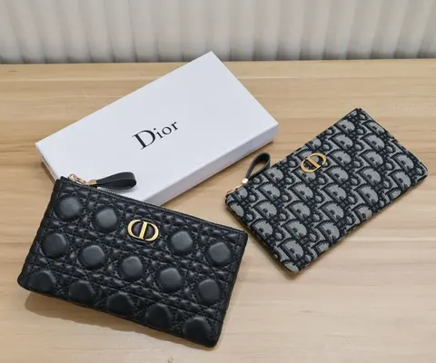 Dior Quilted and Oblique Pattern Clutches