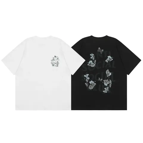 Anti Social Social Club Floral Print T-Shirt