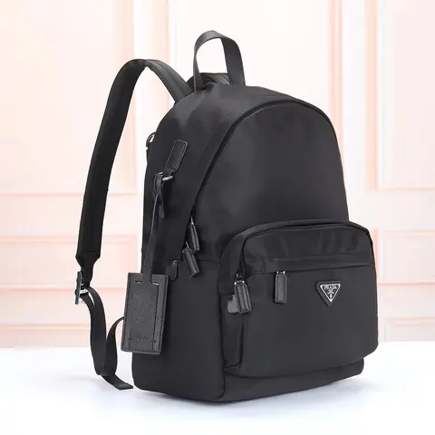 Prada Black Nylon Backpack