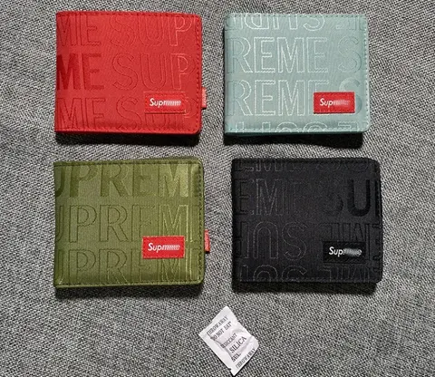 Supreme Logo Wallet Collection
