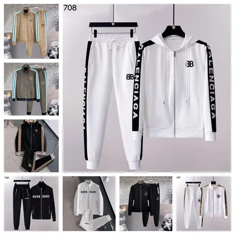 Balenciaga Logo Track Suit Set