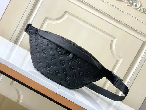 Louis Vuitton Black Monogram Empreinte Belt Bag