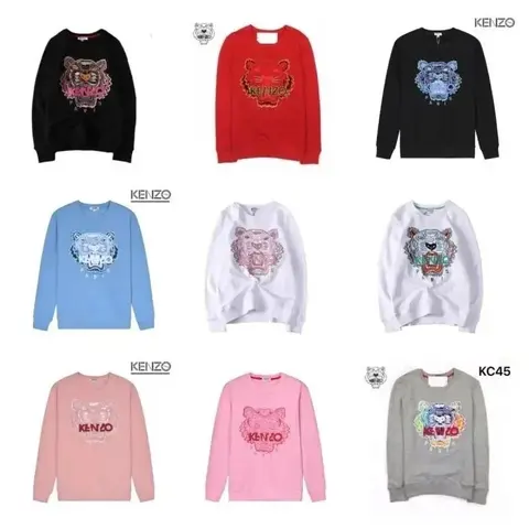 KENZO Tiger Logo Sweatshirts Collection