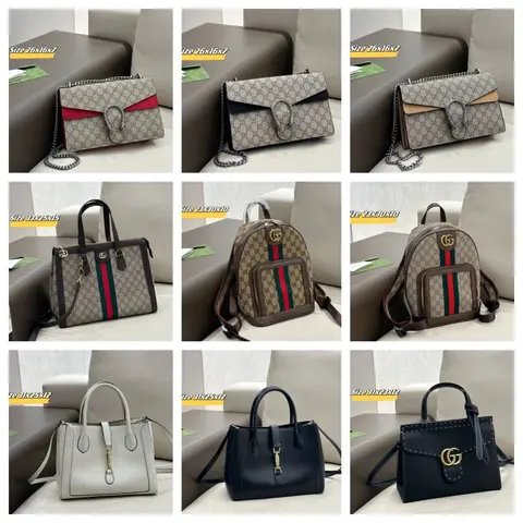 Gucci Collection Handbags and Backpacks