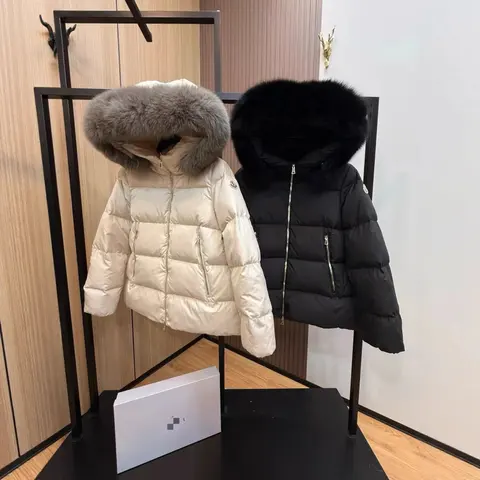 Moncler Down Jackets with Fur Hood