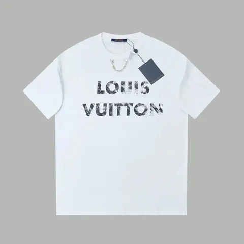 Louis Vuitton White Logo T-Shirt