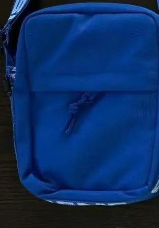 18ss方包 方块包小字母 蓝色 blue