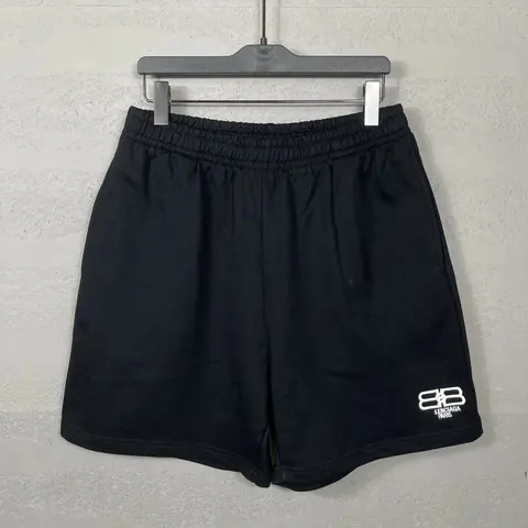 Balenciaga Paris Logo Shorts