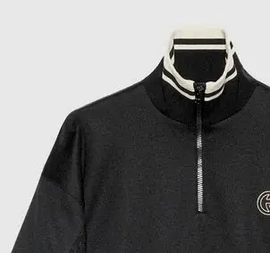 Gucci Black Half-Zip Sweatshirt