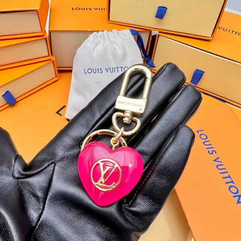 Louis Vuitton Heart Keychain